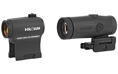 Holosun Technologies H-SUN HS403C & 3X MAGNIFIR BLK COMBO