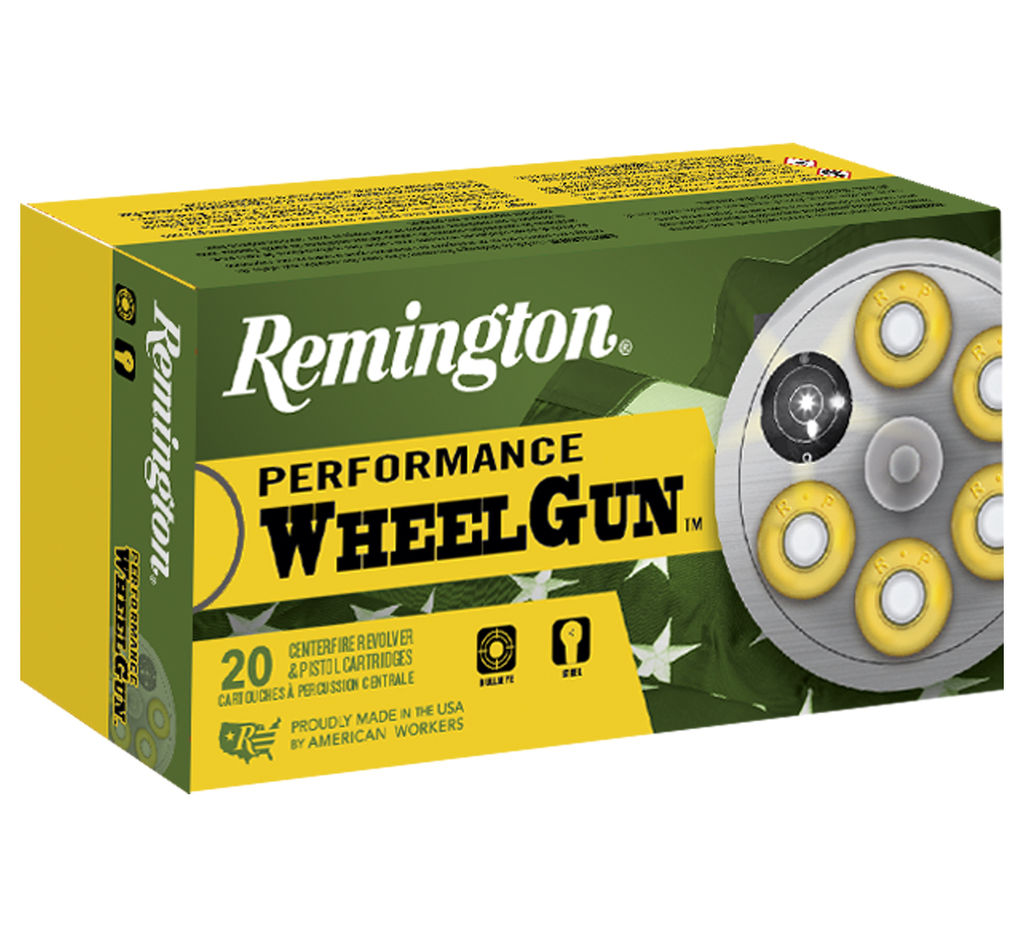 Remington Performance Wheel Gun Ammunition .45 Colt 250 gr LRN 750 fps 50/ct