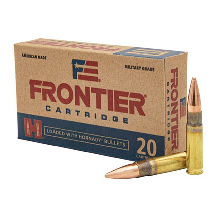 Frontier Cartridge Hornady Frontier Rifle Ammunition .300 AAC Blackout 125 gr. FMJ 2175 fps 20/ct