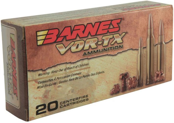 Barnes VOR-TX Rifle Ammunition 7mm Mag 140 gr TTSXBT 3100 fps 20/ct