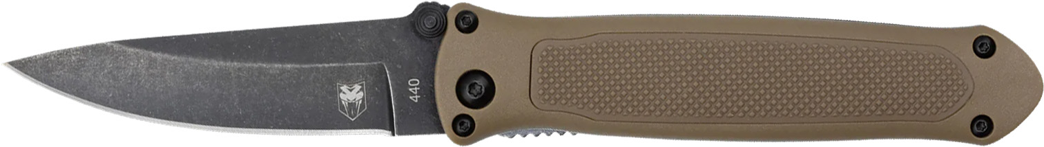 CobraTec Knives CBT QUICK STRIKE HDN RLSE BRN