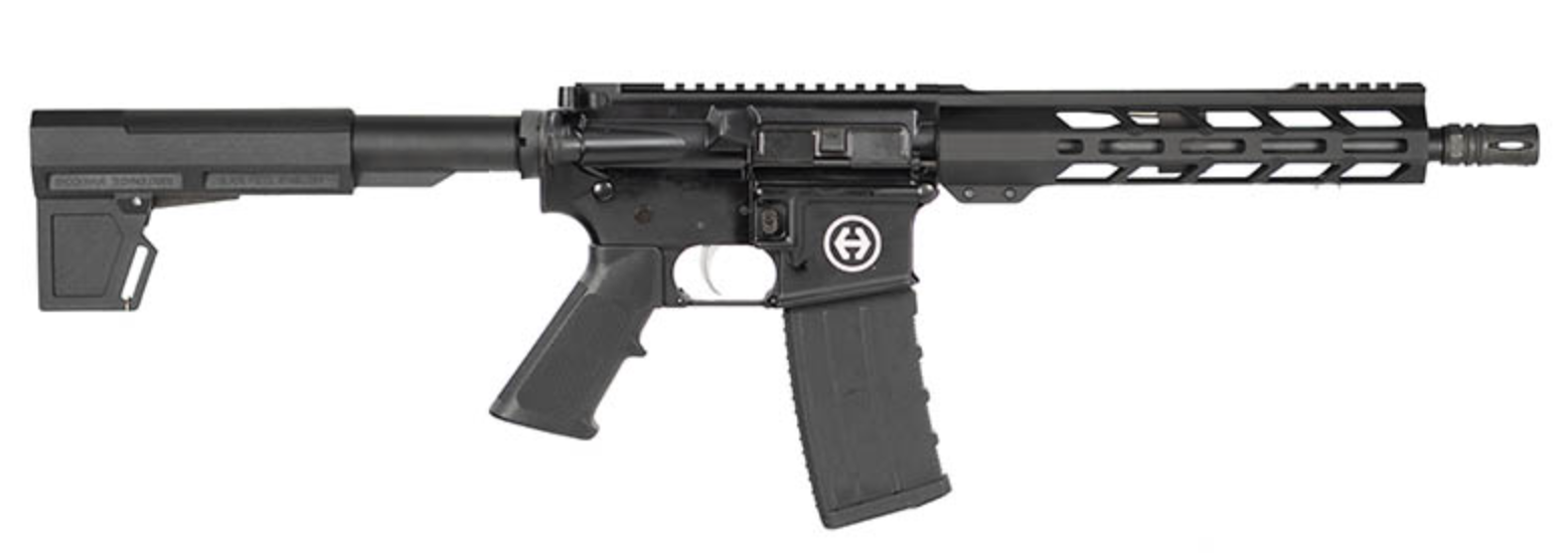 MKS SUPPLY LLC Hi-Point HP-15 Pistol with Blade/Brace .300 Blkt 30rd Magazine 10.5" Bbl 9.5" M-LOK Handguard A2 Birdcage