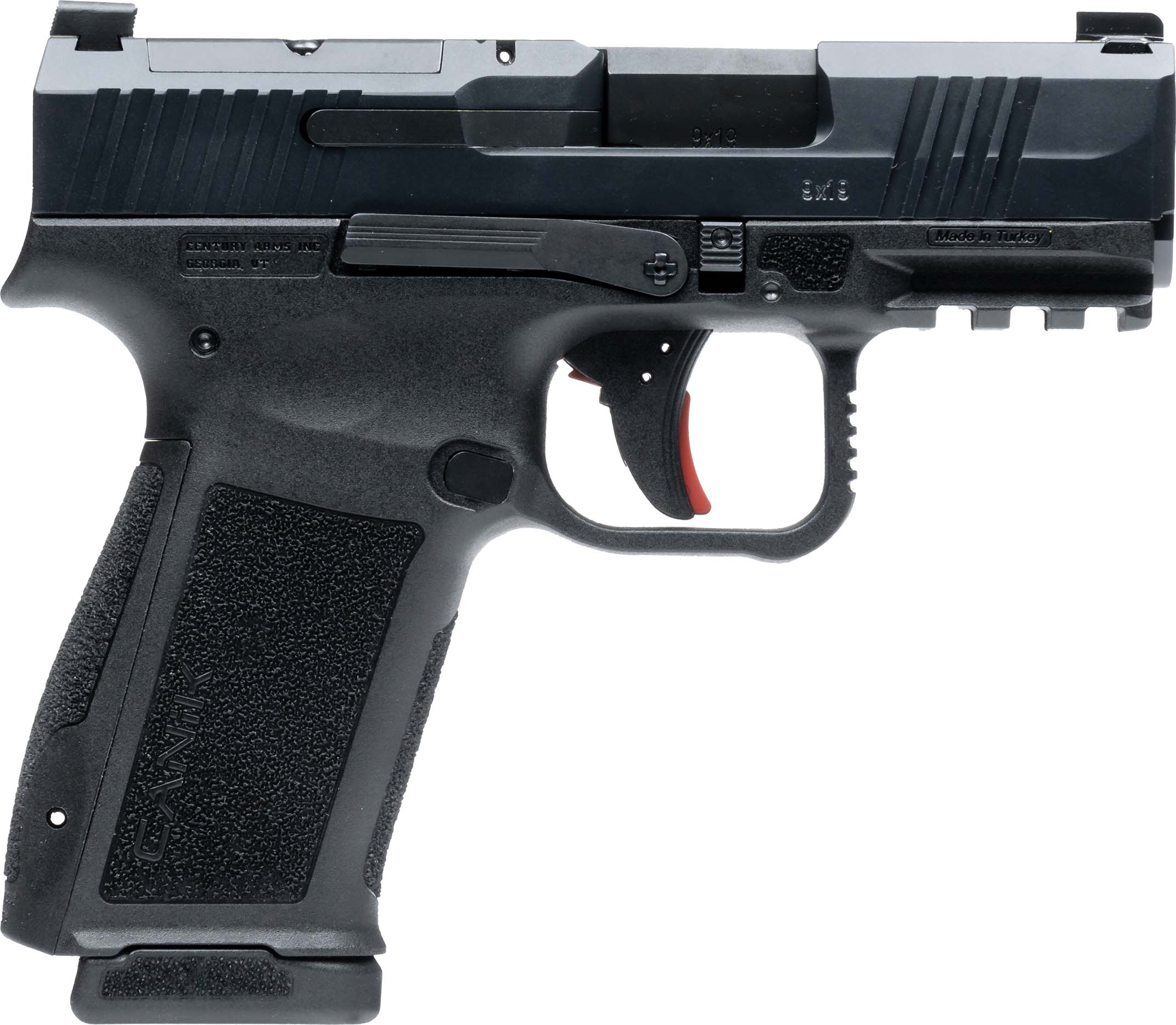 Canik Mete MC9L Handgun 9mm Luger 17rd Magazines(2) 3.18" Barrel Optic Ready Black