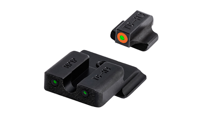 TRUGLO MTruglo Tritium Pro Night Sight Set for Select S&W M&P models - Orange