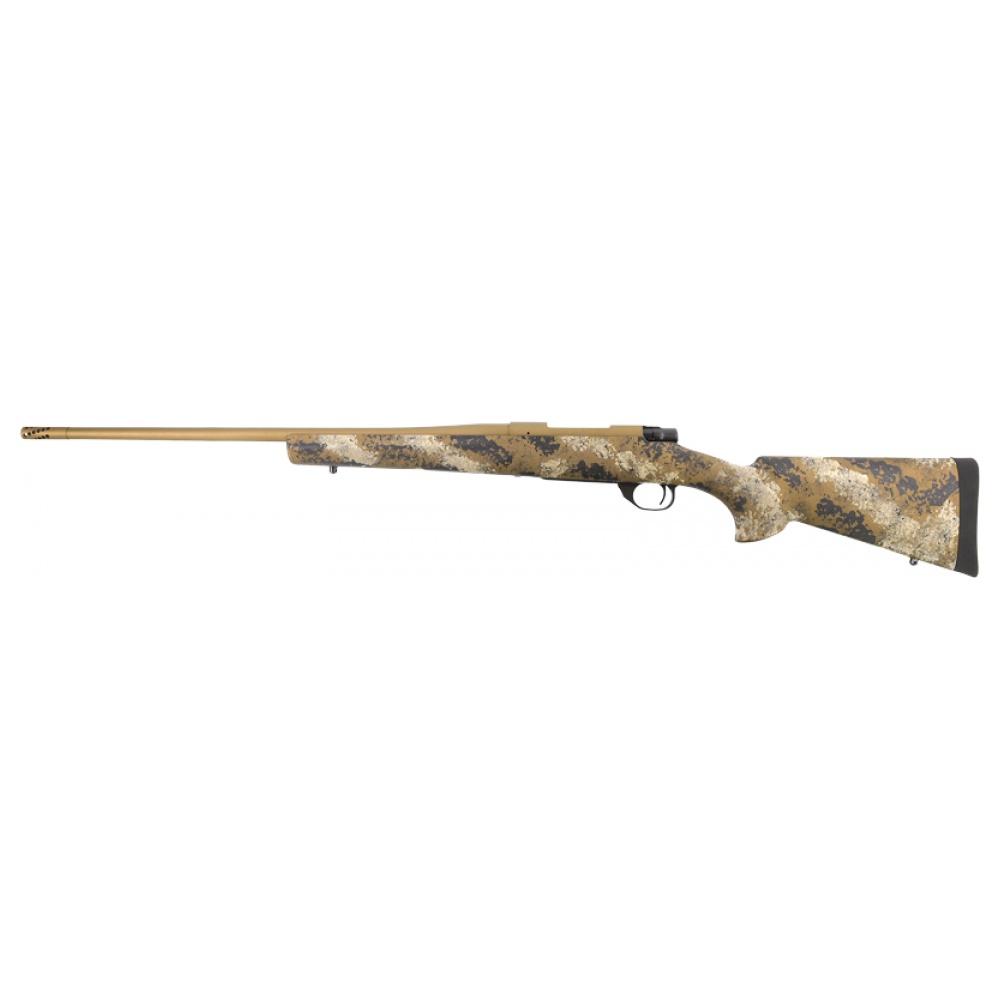 Legacy Sports International Howa M1500 Fence Line Mini Action Rifle .223 Rem 5rd Capacity 22" Threaded Barrel Scorched Earth Camo Stock