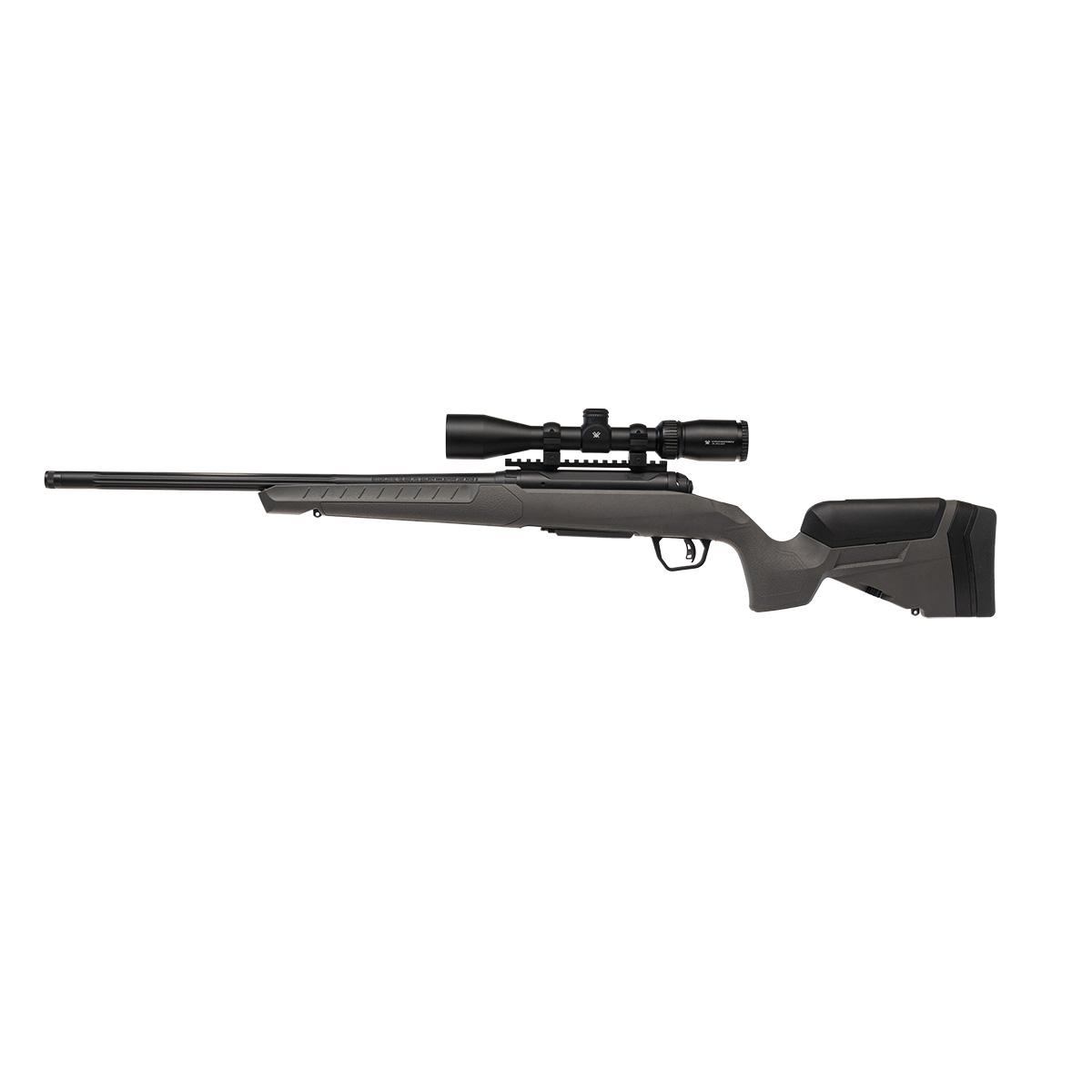 Savage 110 Trail Blazer XP Rifle 7mm-08 Rem 4rd Capacity 20" Threaded Fluted Barrel Flat Dark Gray Stock w/Crossfire II 3-9x40