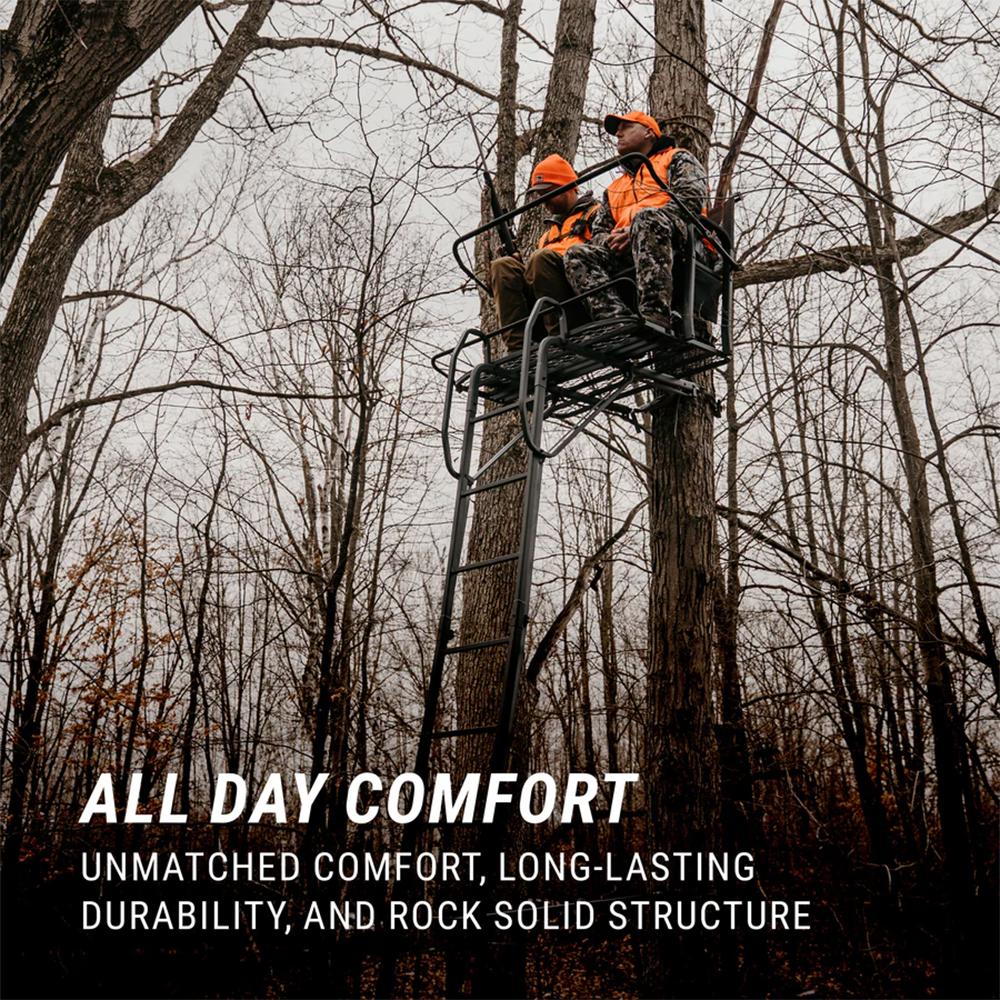 Ardisam (River's Edge/ Barronett Blinds) River's Edge Lockdown 2-Man Ladder Tree Stand