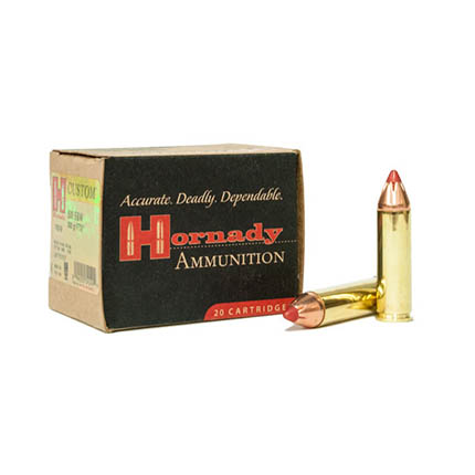 Hornady Custom Handgun Ammunition .500 S&W 300 gr FTX 2075 fps 20/rd