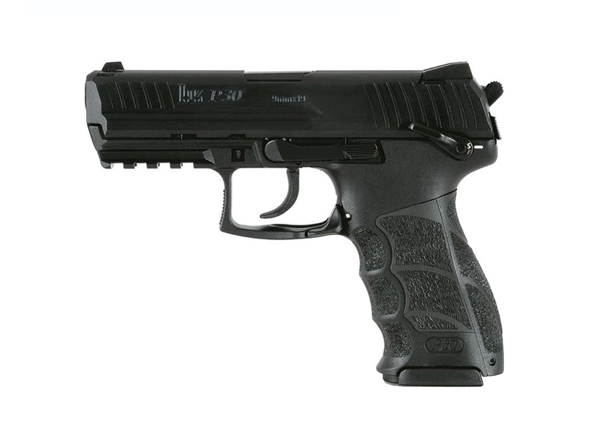 Heckler & Koch Inc. H&K P30 S V3 Handgun 9mm Luger 15rd Magazines(2) 3.85" Barrel DA/SA trigger and Manual Decocker & Safety