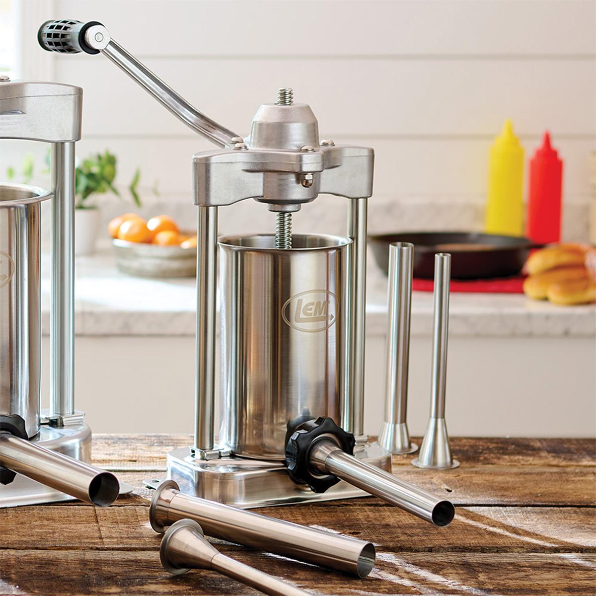 LEM Products Mighty Bite Vertical Sausage Stuffer - 15lb.