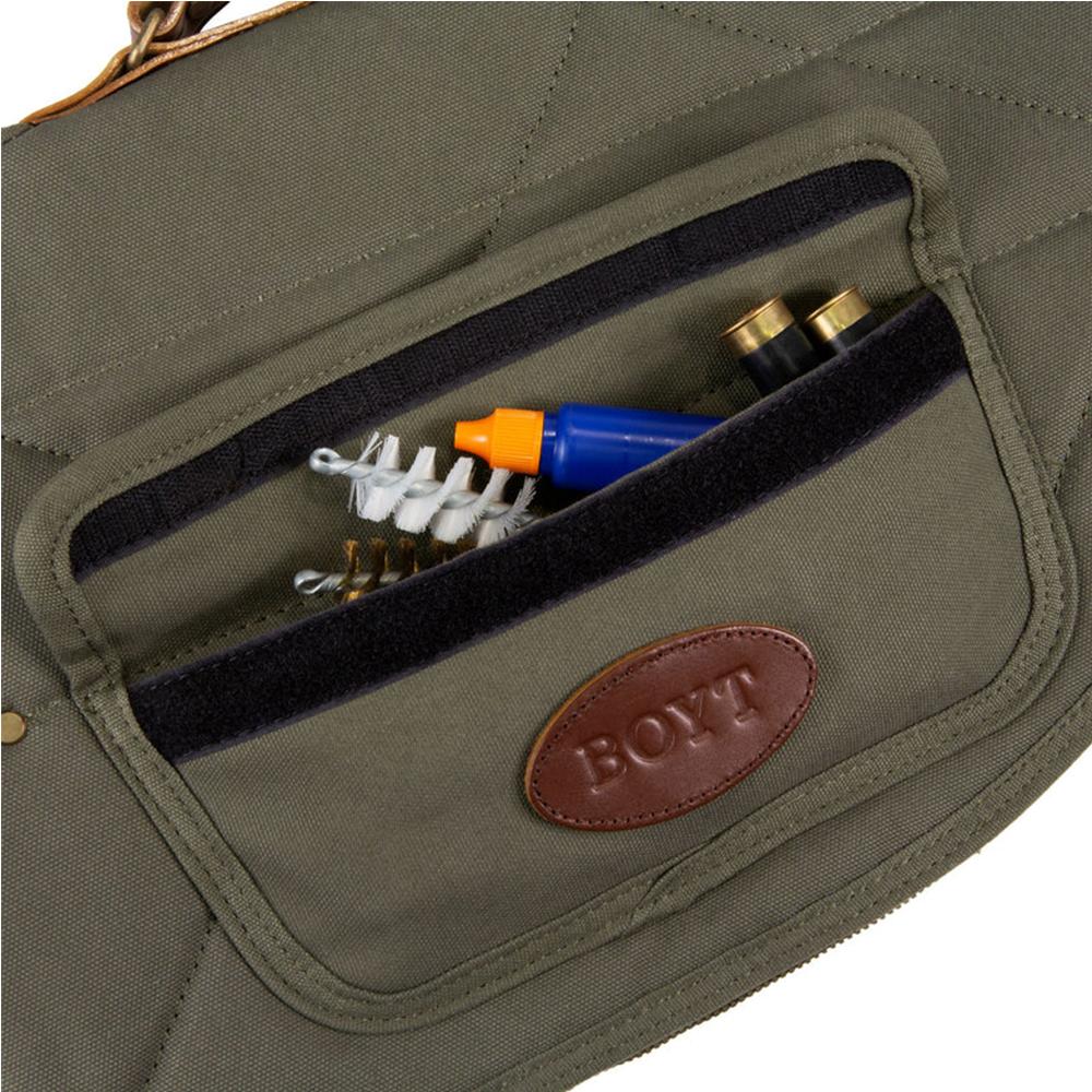 Boyt Signature Series Waxed Canvas Takedown Case Shotgun Case 34" OD Green