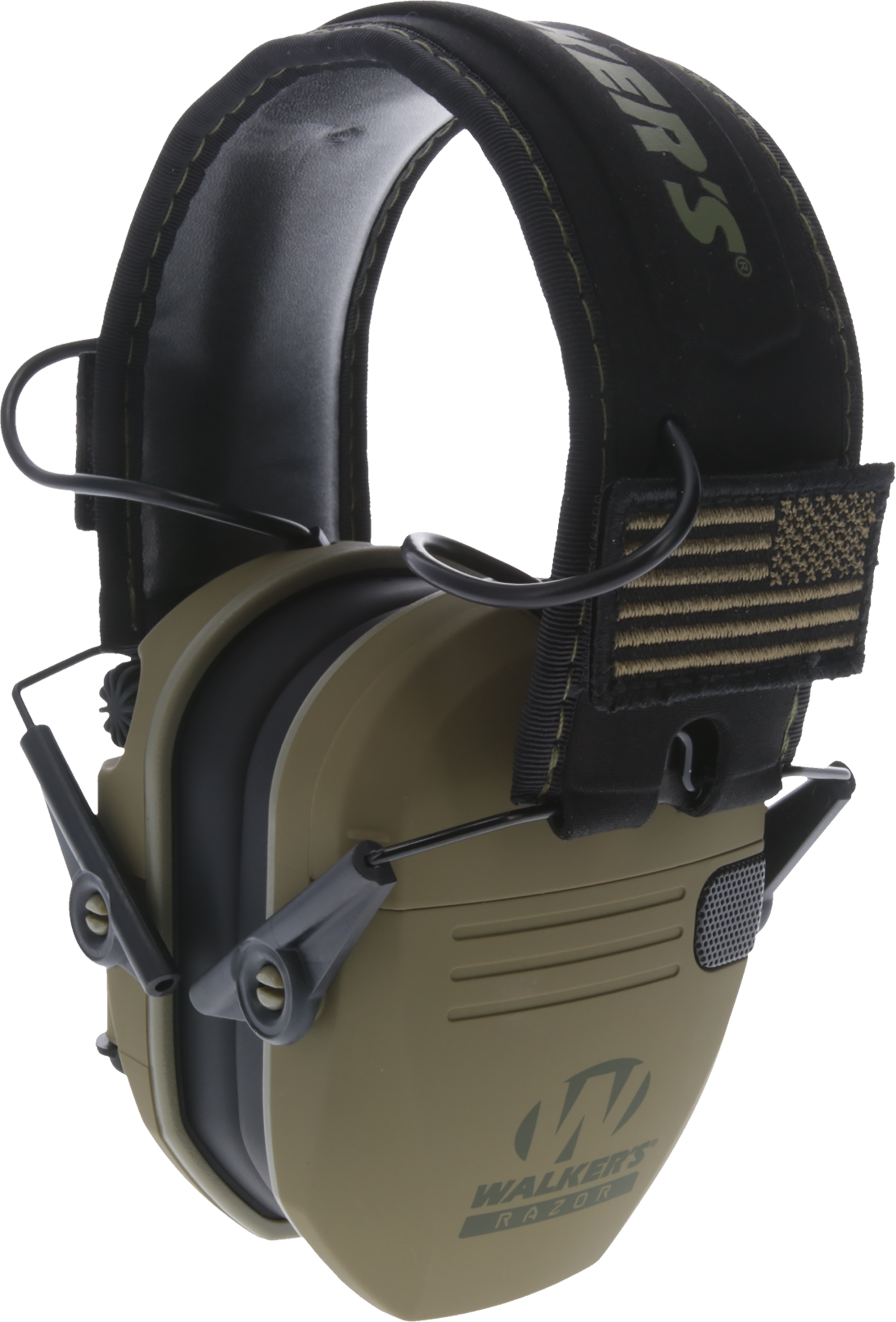 Walker's Razor Patriot Series Razor Slim Electronic Muff 23 NRR OD Patriot