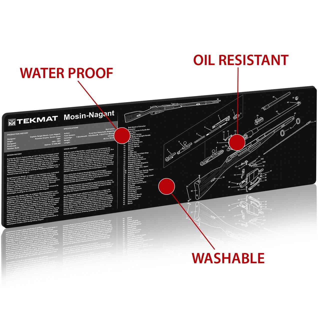 Gsm TekMat Mosin Nagant Gun Cleaning Mat