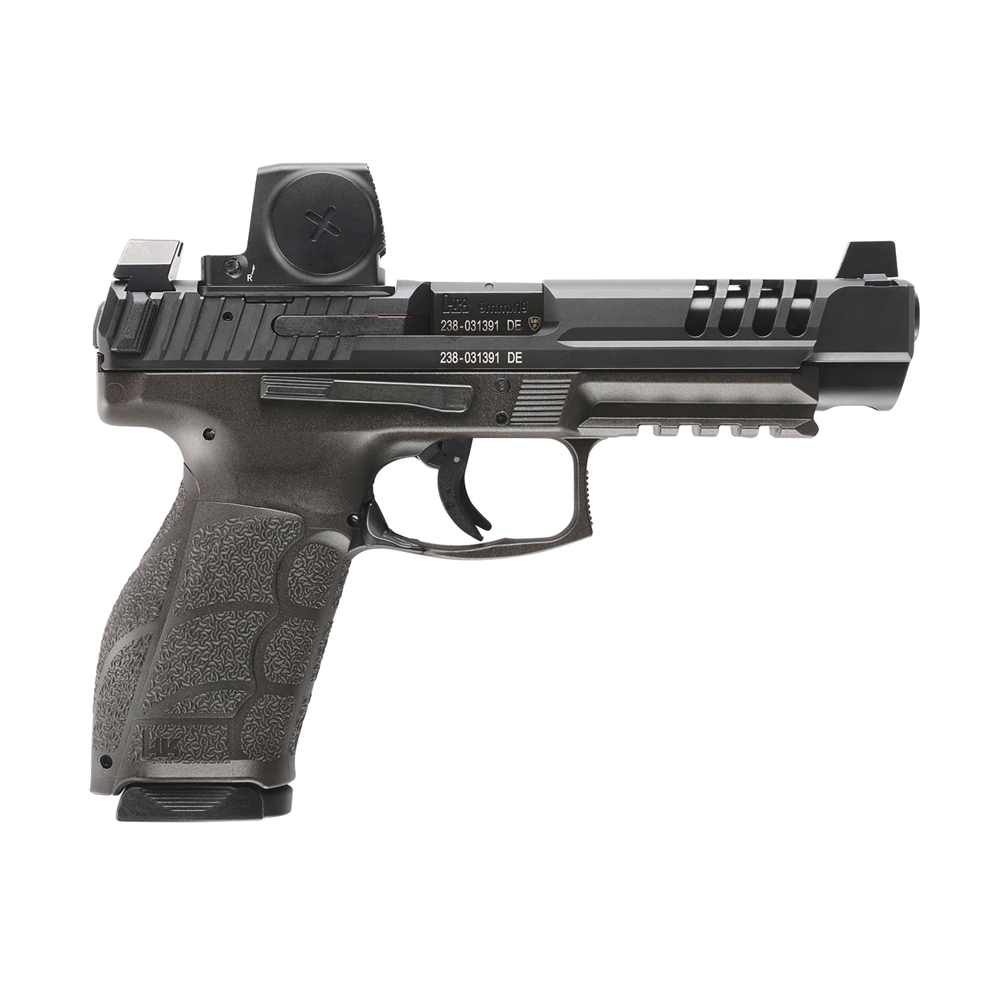 Heckler & Koch Inc. H&K VP9A1 L Optic Ready Handgun 9mm Luger 20rd Magazines(2) 5" Barrel Black Vortex Defender