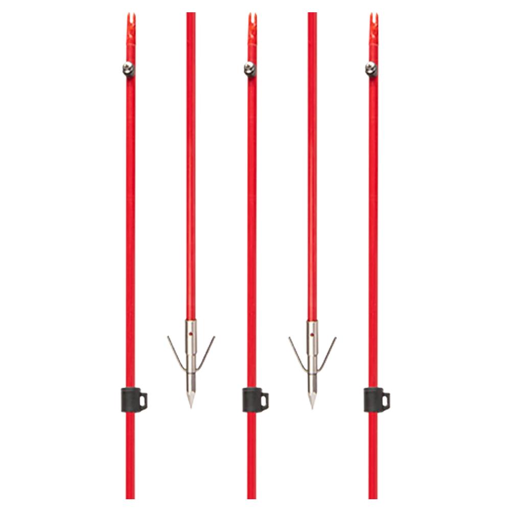 Escalade Sports DBA Bear Archery Cajun Bowfishing Fiberglass Arrow with Piranha Point XT