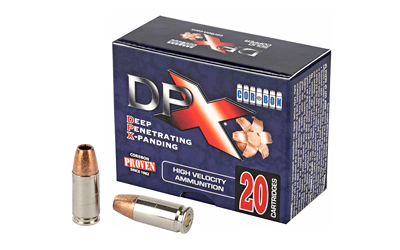 COR-BON Handgun Ammunition 9mm Luger (+P) 115 gr DPX 1275 fps 20/ct