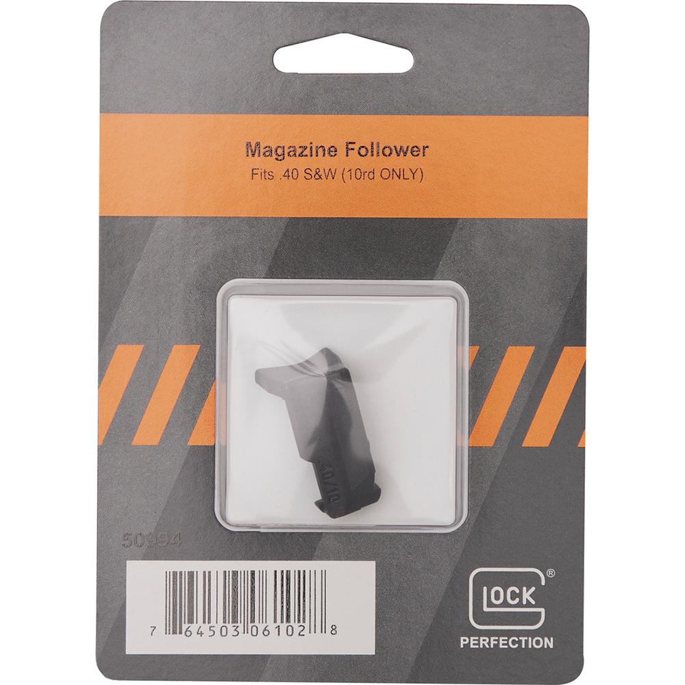 Glock Factory Magazine Follower .40 S&W 10rd ONLY Black