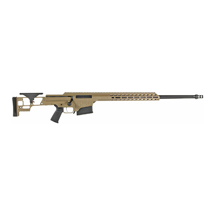 Barrett SMR MRAD Fixed Stock Rifle .300 Win Mag 10rd Magazine(1) 26'' Fluted Barrel FDE Finish