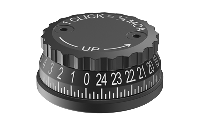 Burris Synergy Knob Advanced Capped Black
