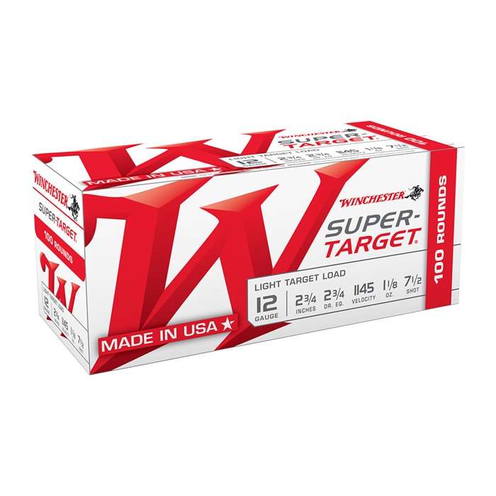 Winchester Ammunition WNCHST SPR TGT 12G 23/4" 7SHT VL PK