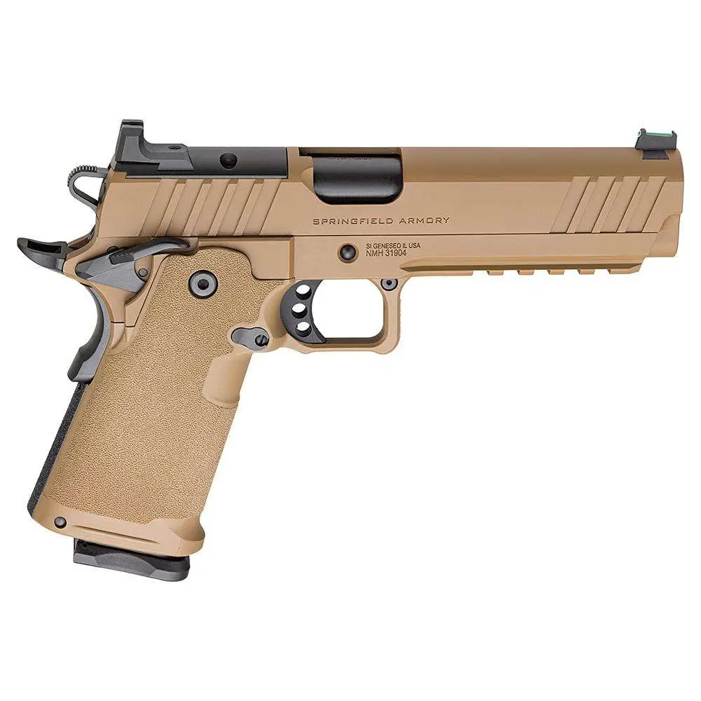 SPRINGFIELD dSPRINGFIELD ARMORY 1911 DS PRODIGY COYOTE BROWN 9MM 5" 2-10RD MAGS
