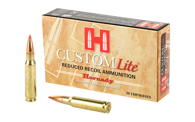 Hornady Custom Lite Rifle Ammunition .308 Win 125 gr SST 2675 fps 20/ct