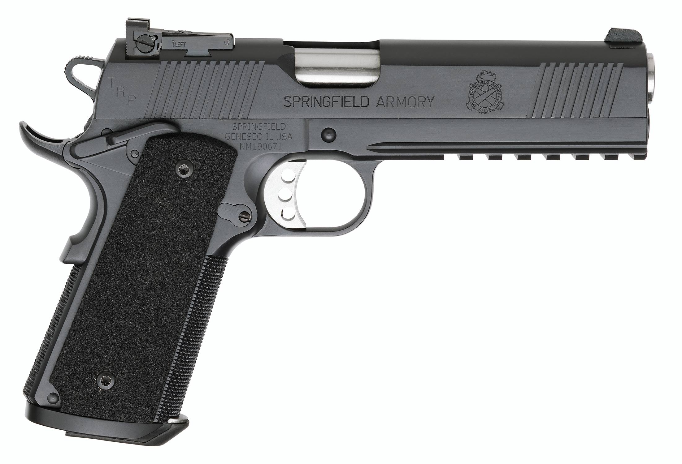 Springfield Armory 1911 .45 TRP OPERATOR BLK ARMORY KOTE ADJ TRITIUM NS/CA VER W/RANGE BAG