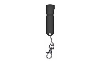 Security Equipment Corporation Sabre Mighty Discreet Pepper Spray with Snap Clip Keychain Black