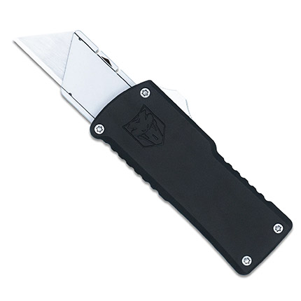 COBRATEC OTF UTILITY KNIFE BLACK