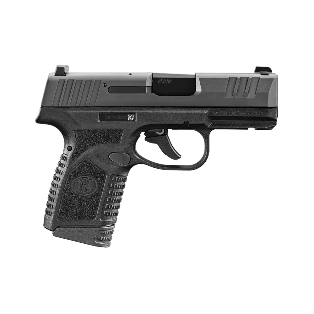 FN USA Reflex Handgun 9mm Luger 11rd & 15rd Magazines (2) 3.3" Barrel Black Night Sights NMS