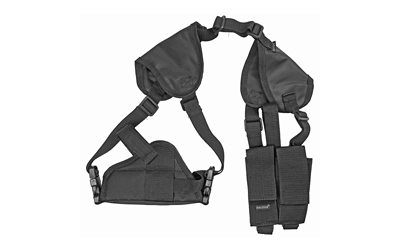 Bulldog Deluxe Shoulder Holster for Standard Autos 2" - 4" Barrels Black Ambi