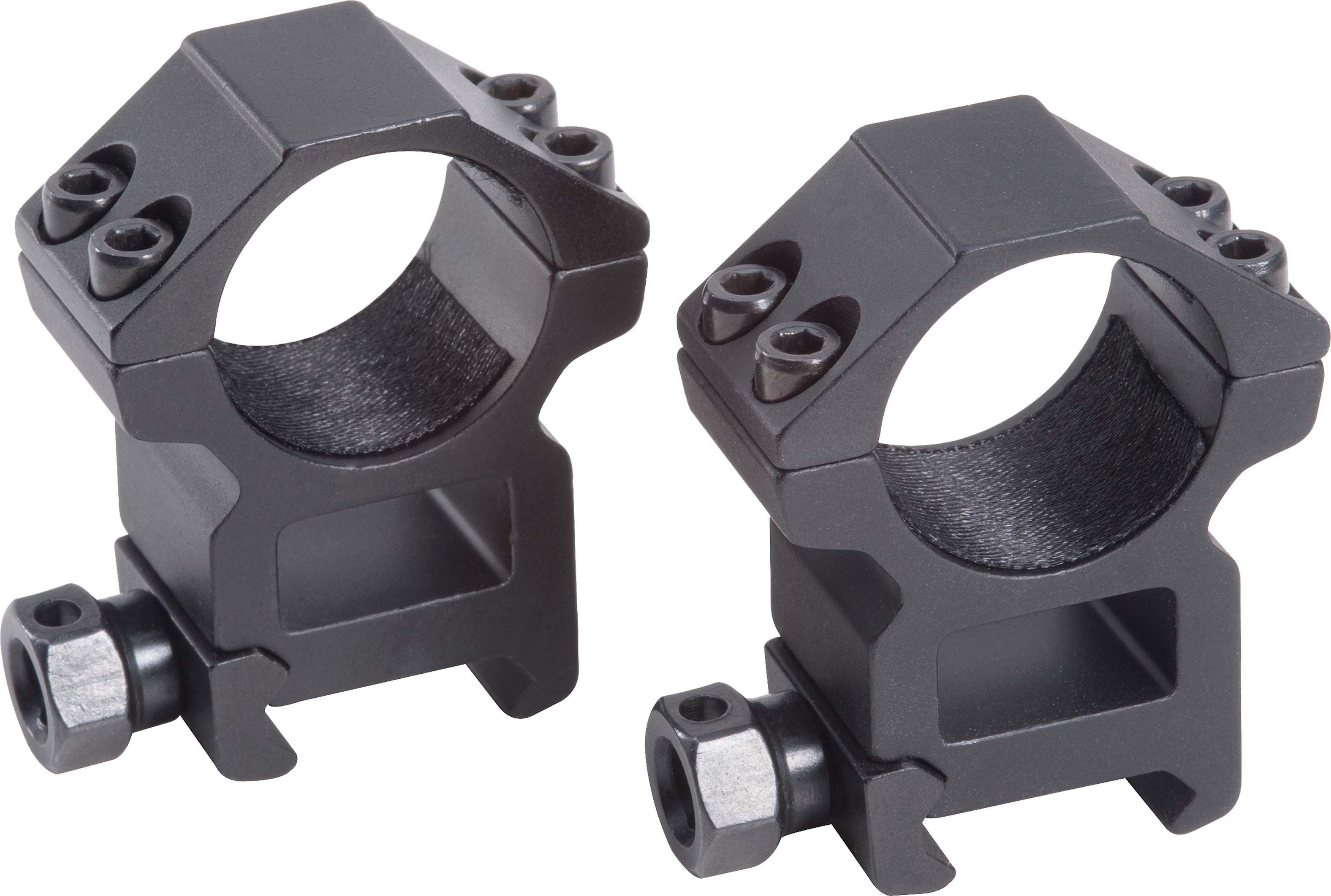Traditions 2-Piece Weaver-Style Tactical Rings 30mm High Black