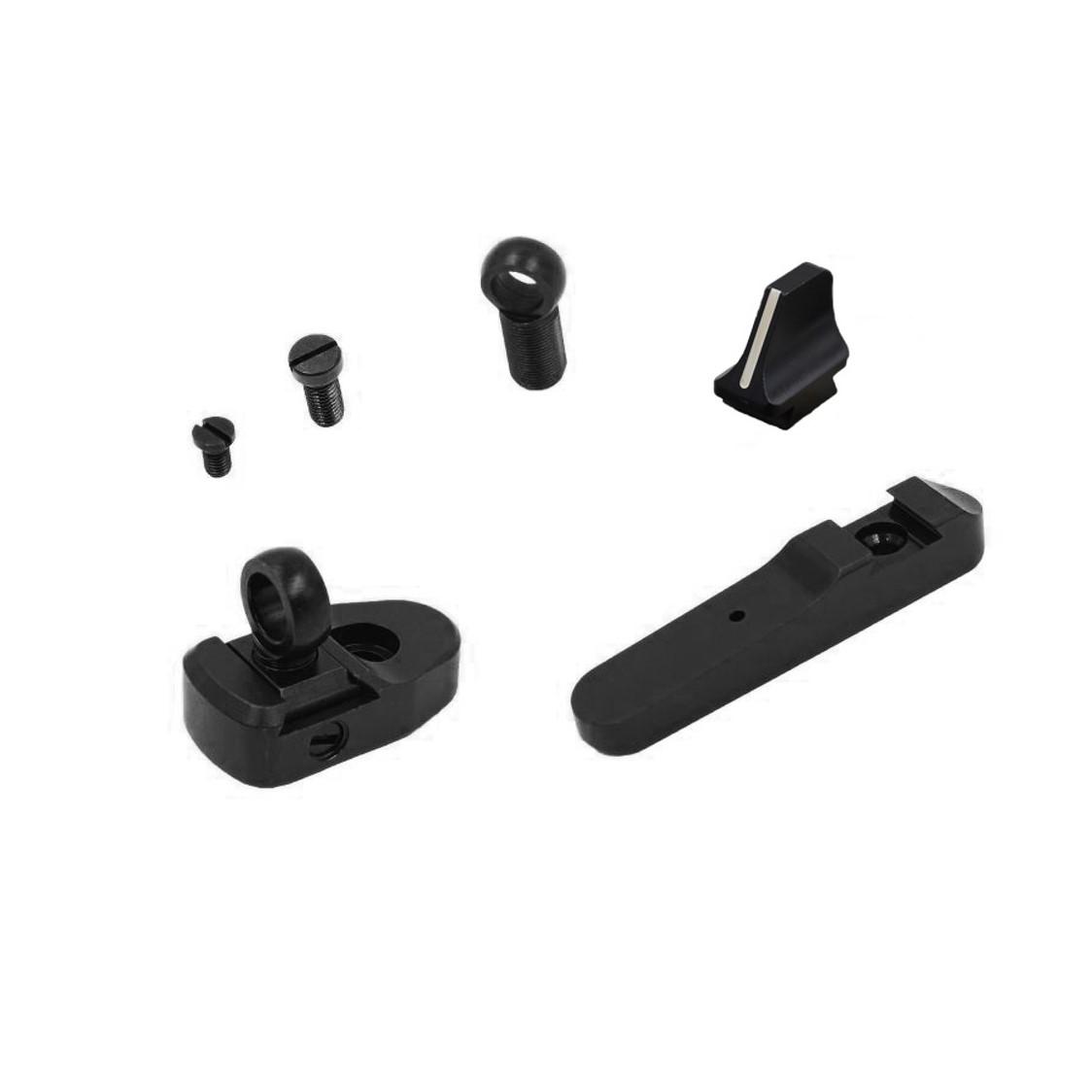 Xs Sight Systems Inc. Henry Ghost Ring Sights X Series .357 / Screw-on Front Sight with Ramp
