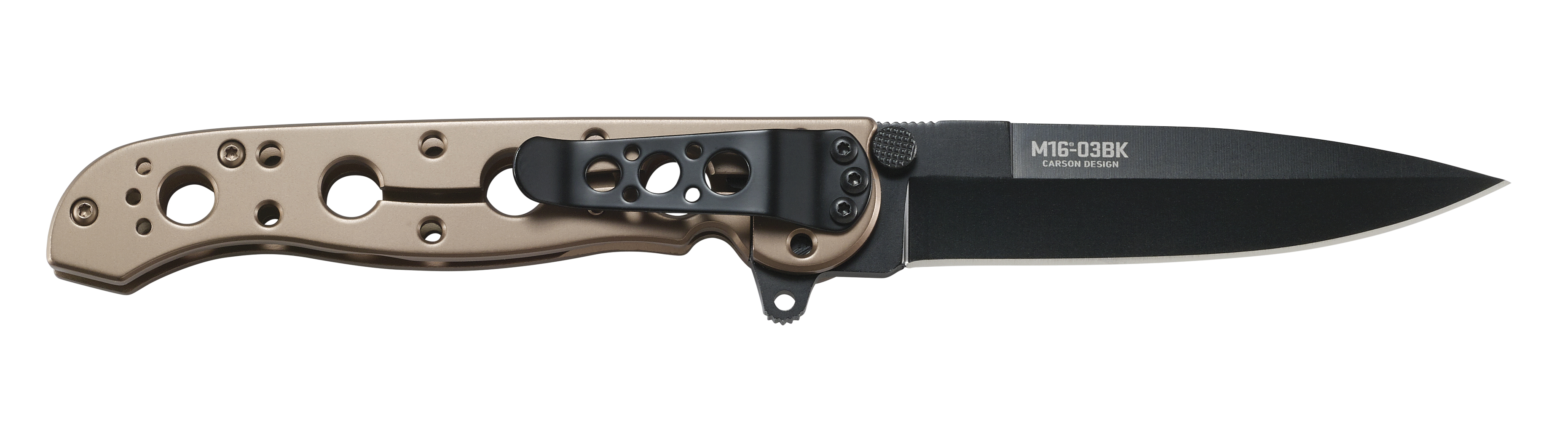 CRKT M16-03BK BRNZ W/BK BLADE 3.55"
