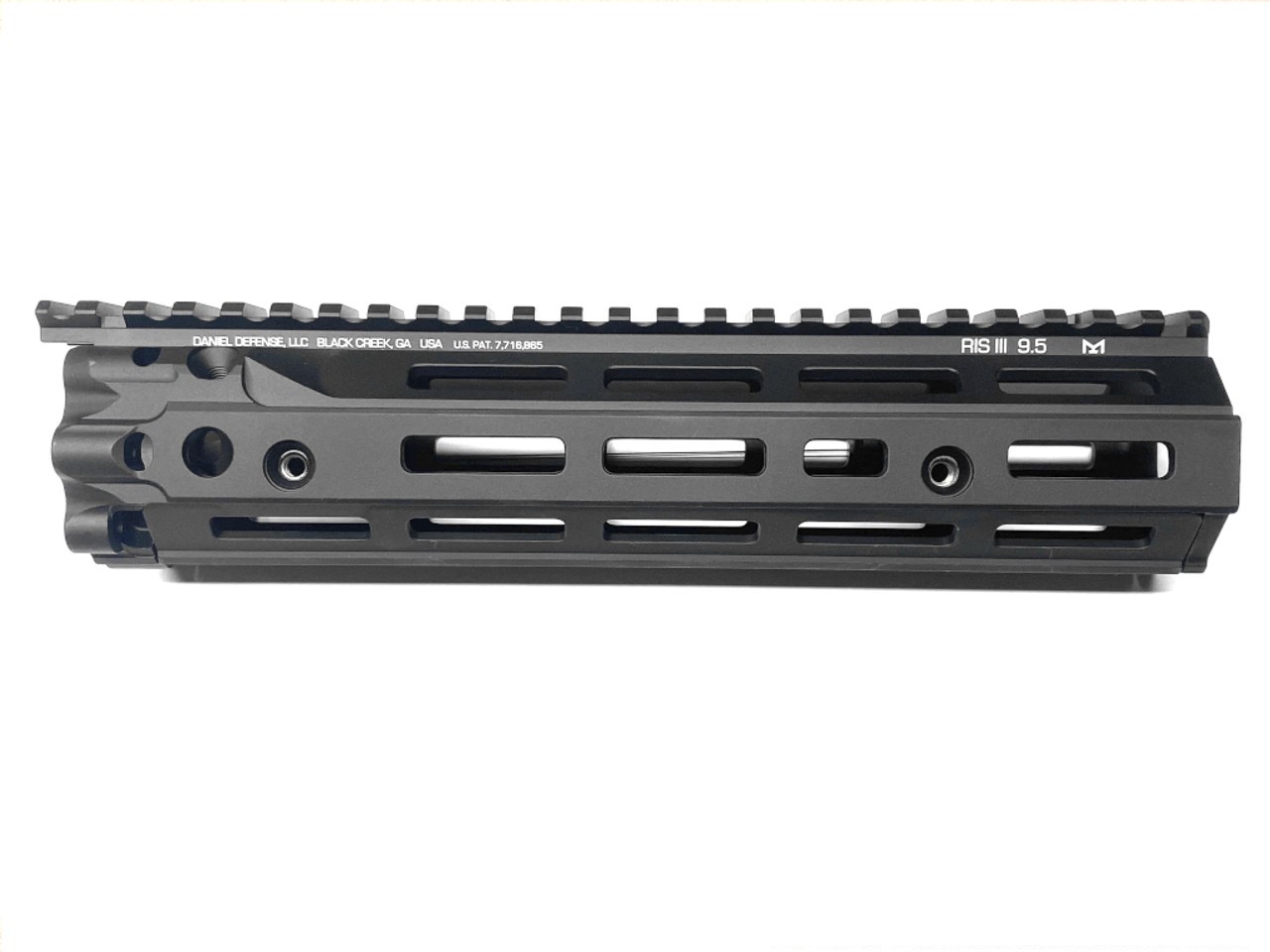 DD RIS III RAIL ASSEMBLIES 9.5" BLK
