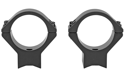 Talley Lightweight Alloy Scope Mounts - Black Anodized - 30mm - Medium Thompson Center Venture Stevens 200 Stiller Predator Ruger American (SA) S