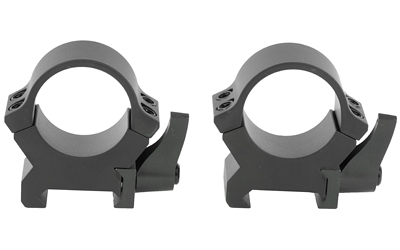 Leupold 2-Piece Precision-Fit QRW2 Weaver-Style Rings 1" Medium - Matte Black