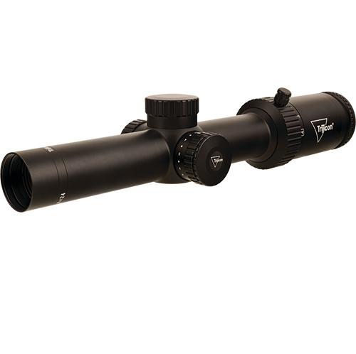 TrijiconInc. Trijicon Credo 1-4x24 (SFP) 30mm Rifle Scope w/Green BDC Segmented Circle Low Capped Adjusters