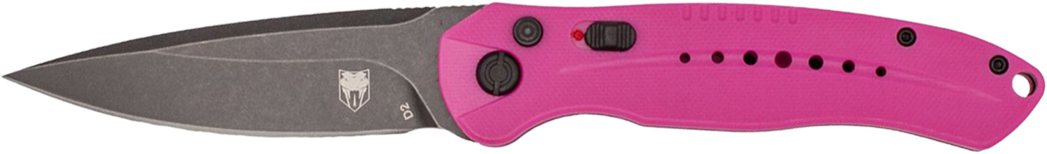 CobraTec Knives CBT DIABLO PINK AUTO
