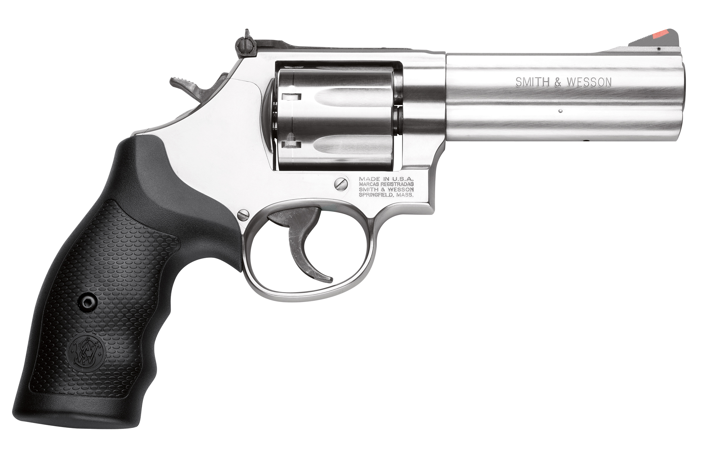 Smith & Wesson Inc. S&W M686 Handgun .357 Mag 7rd Capacity 4" Barrel Stainless Steel Finish