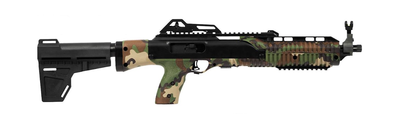 MKS Hi-Point 995 M81 Pistol 9mm Luger 10rd Magazine 13.25" Barrel Woodland Camo M81 Brace