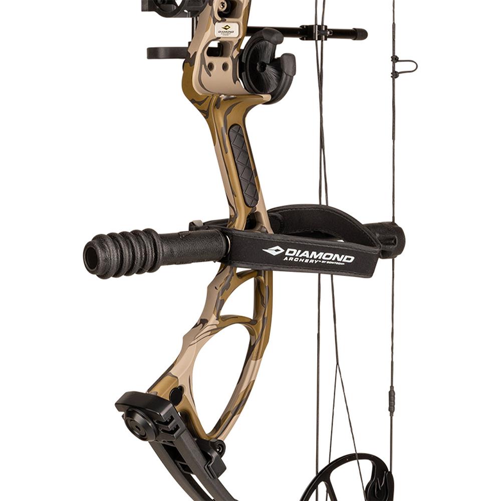 Pure Archery Group Diamond Archery Edge XT Compound Bow 20-70 lbs 300 fps Mossy Oak Bottomland RH