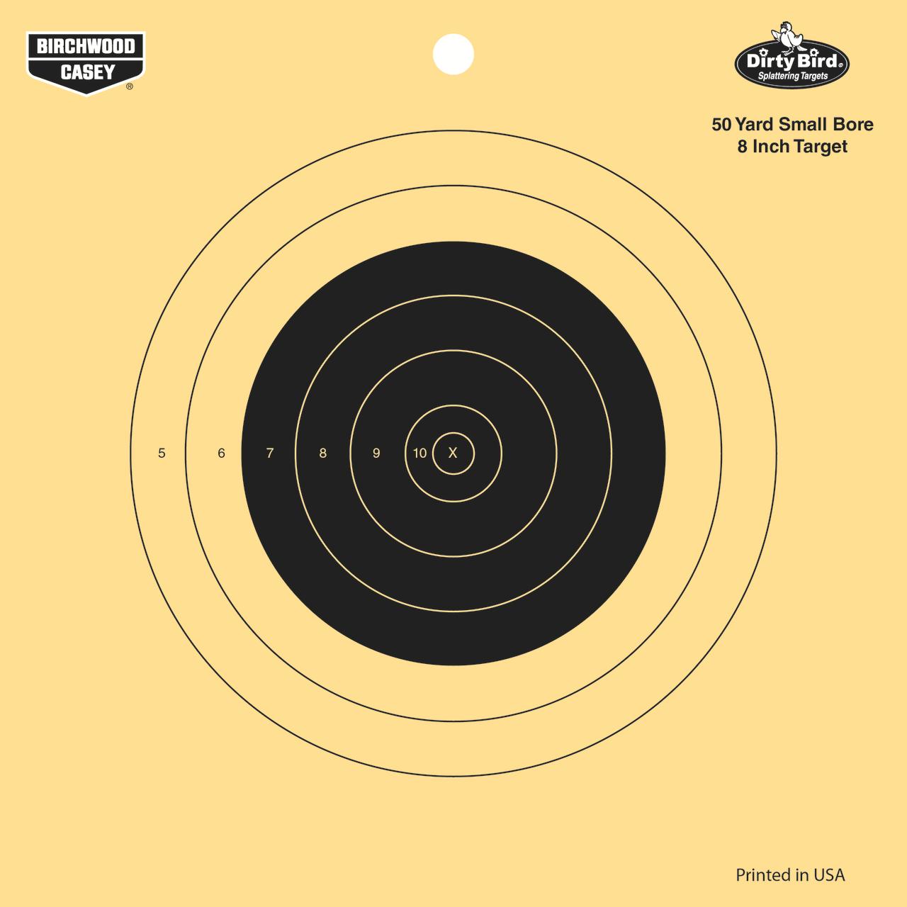 Birchwood Casey Dirty Bird 8" 50 Yard Small Bore Reactive Target 25/ct