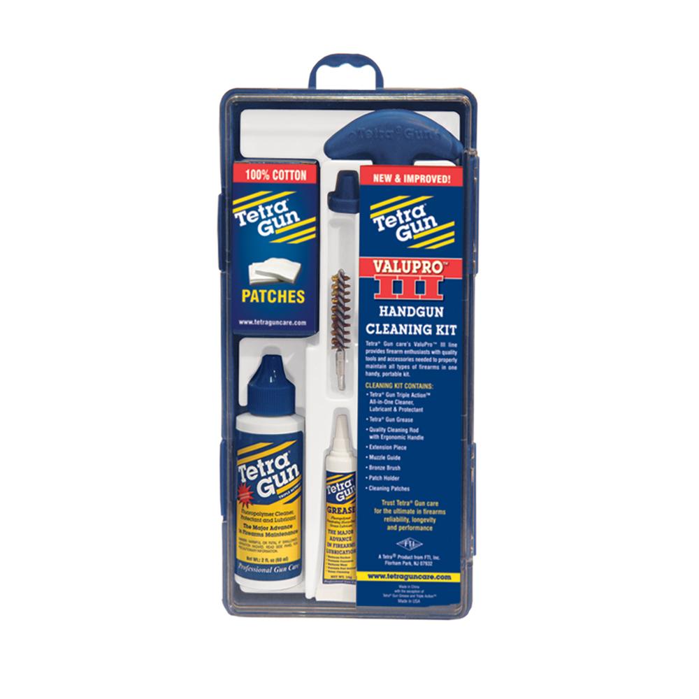 Engineered Materials Inc. DBA Tetra Gun Tetra ValuPro III Gun Cleaning Kit .357/.38/9mm Handgun