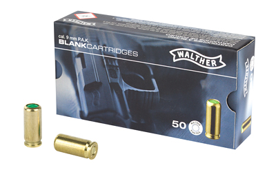 Umarex UMX WALTHER 9MM PAK BLANKS 50/BX