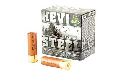 Environ Metal Inc HEVI-Shot HEVI-Steel Shotshells 12 ga 3" 1-1/4 oz 1500 fps #3 25/ct