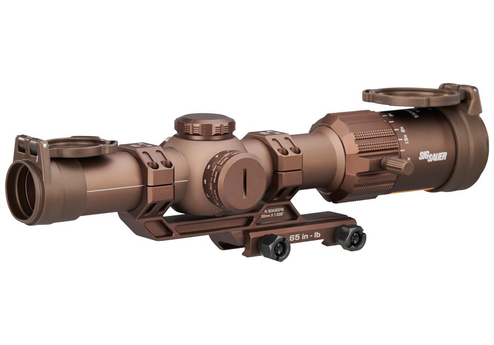 Sig Sauer Tango MSR Scope 1-8x28mm 30mm SFP MSR BDC8 Illum 0.5MOA Coyote