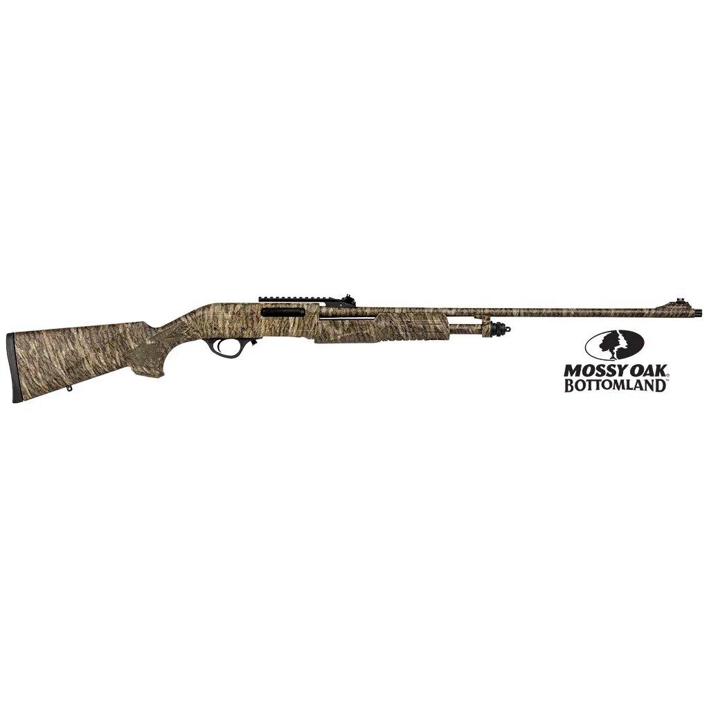 Hatsan USA / Escort Shotguns Escort Field Hunter Turkey Pump Shotgun 20ga 3" Chamber 4rd Capacity 22" Barrel Mossy Oak Bottomland Stock