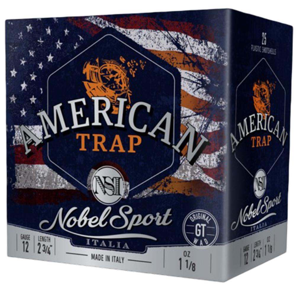 Eurosports LLC Noble Sport Target Trap Shotshells 12 ga 2-3/4" 1-1/8 oz 1200 fps #7.5 25/ct
