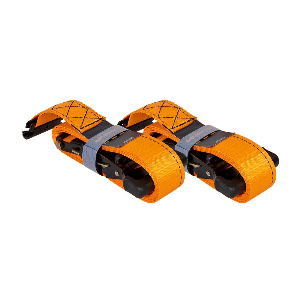 Gsm Muddy UTV Wheel Chock Tie-Down Kit Orange 2/ct